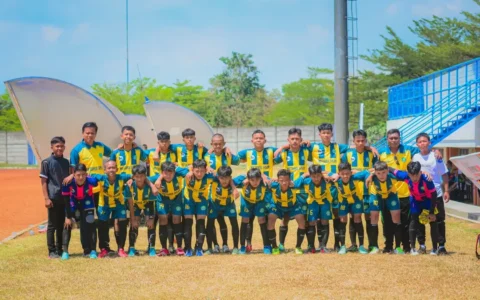 Pertandingan Turnamen Sepakbola HAORNAS (Hari Olahraga Nasional) Ke - 41.#hariolahraganasional (9)